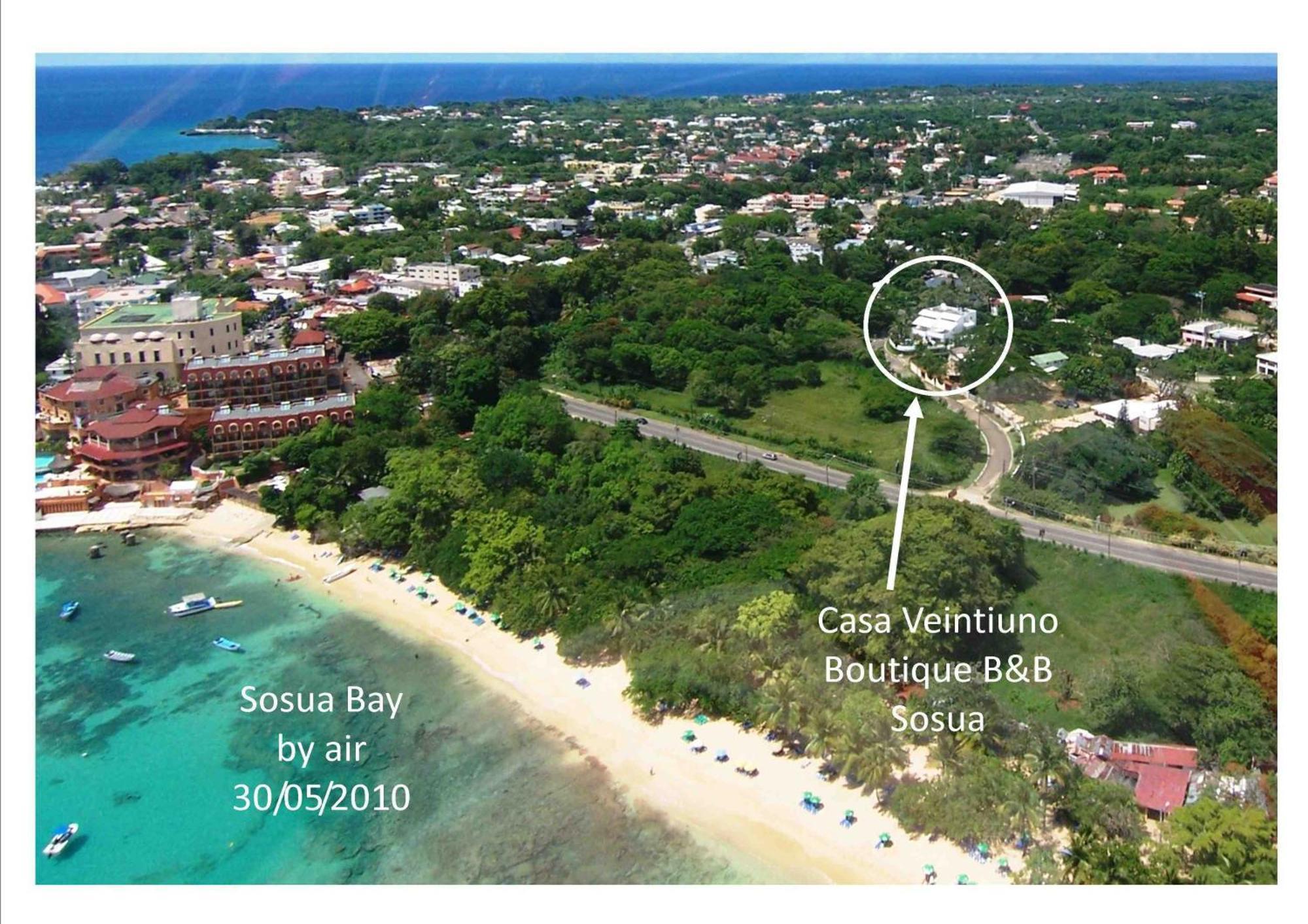 Casa Veintiuno Hotel Sosua Ngoại thất bức ảnh